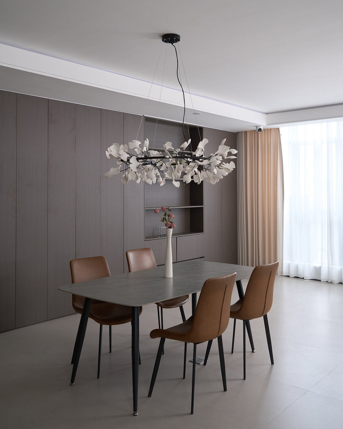 Orelalella Gingko LED Branch żyrandol