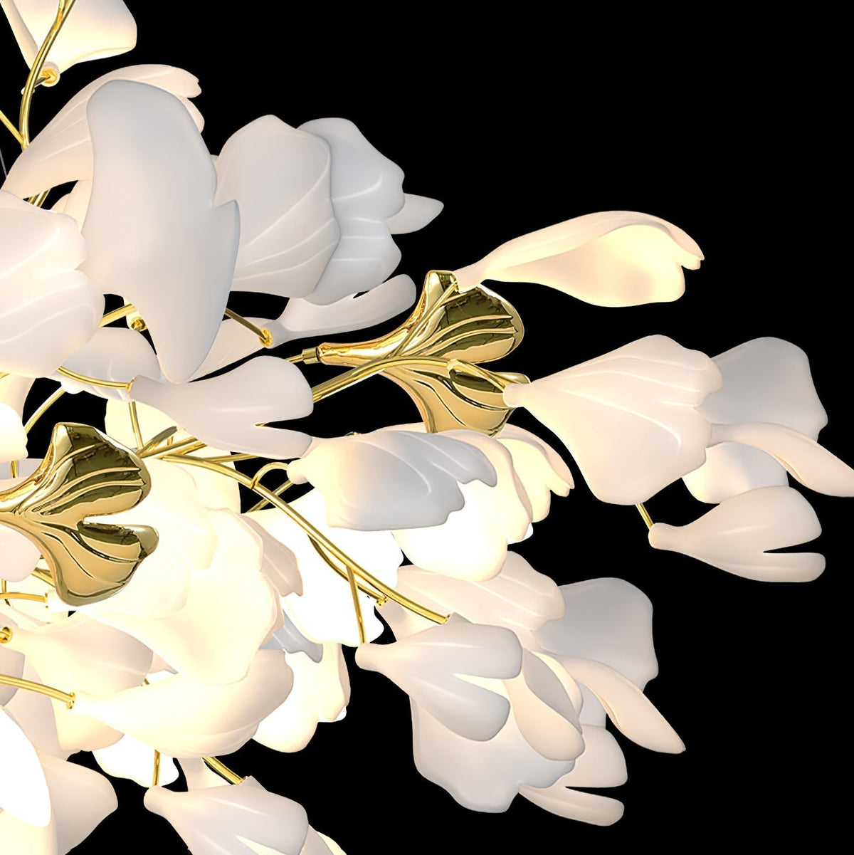 Ivmarel Gingko Long Branch żyrandol ceramiczny
