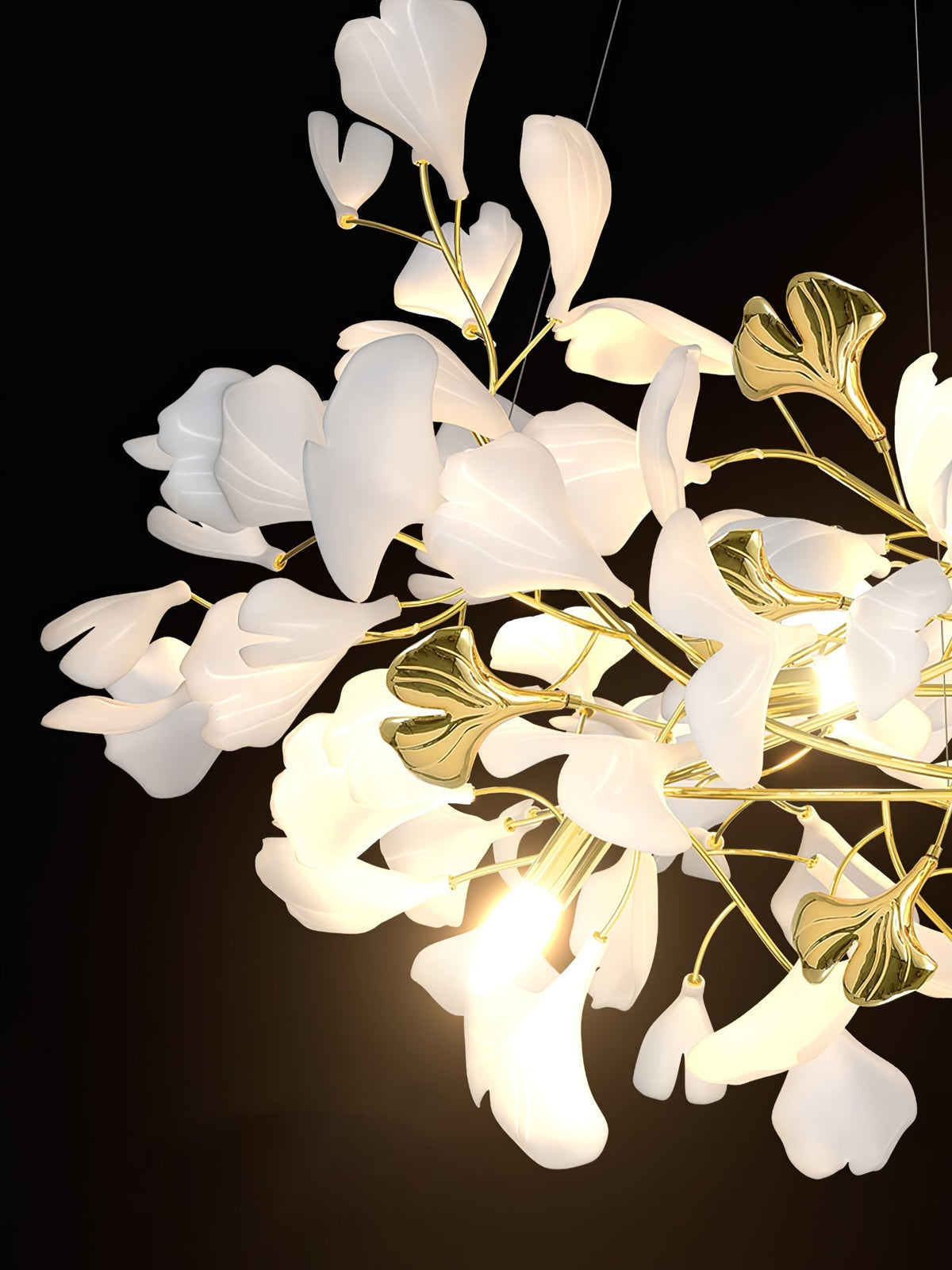 Ivmarel Gingko Long Branch żyrandol ceramiczny