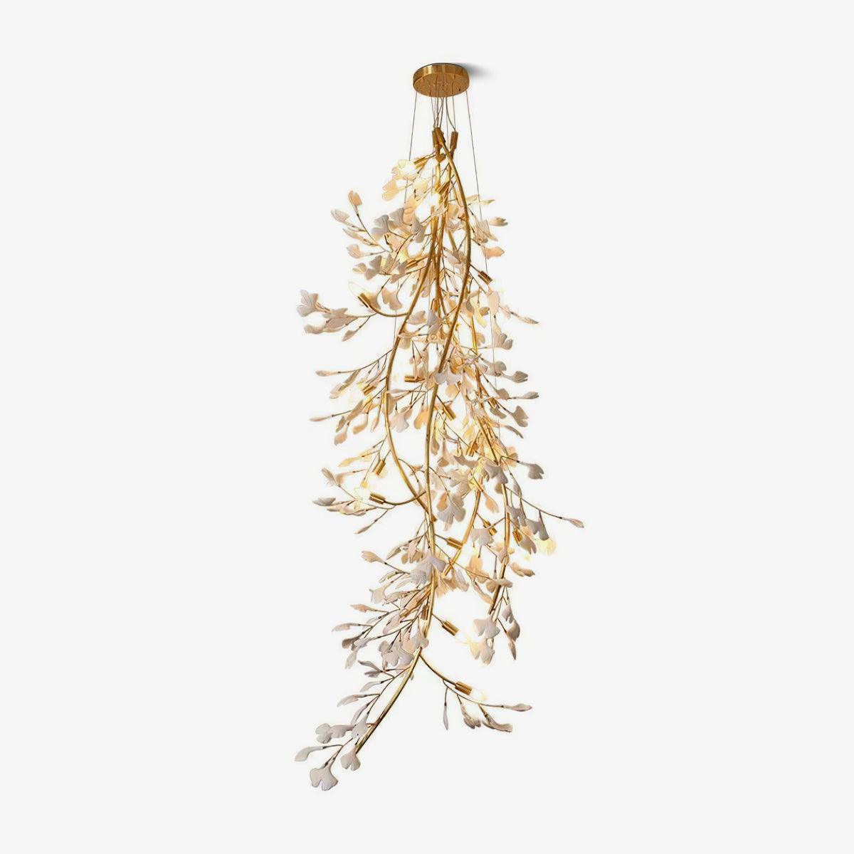 Ivmarel Gingko Long Branch żyrandol ceramiczny