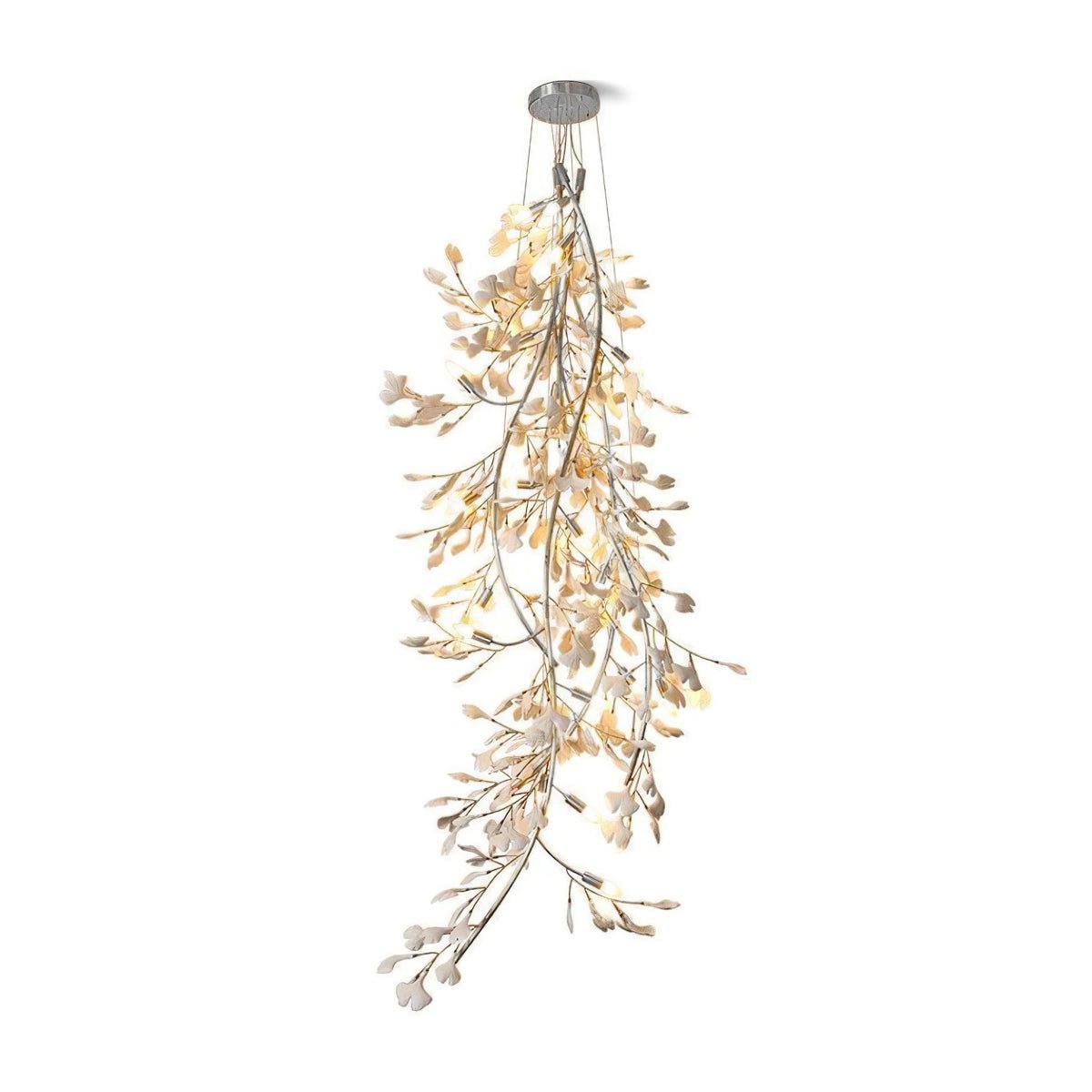 Ivmarel Gingko Long Branch żyrandol ceramiczny