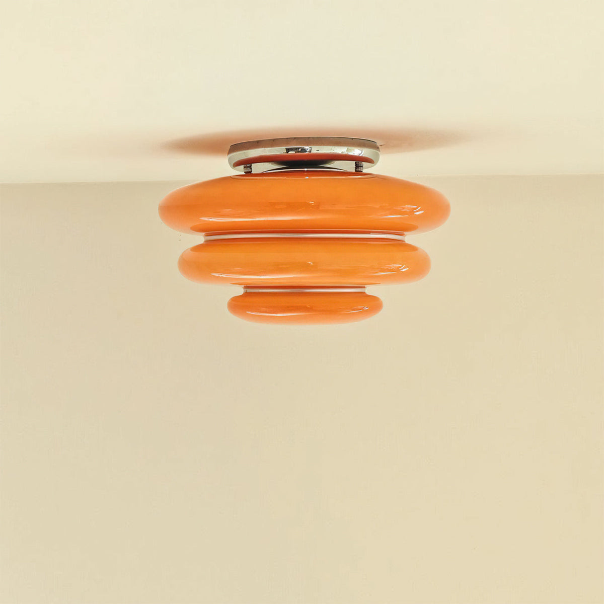 Miroel pomarańczowa lampa sufitowa