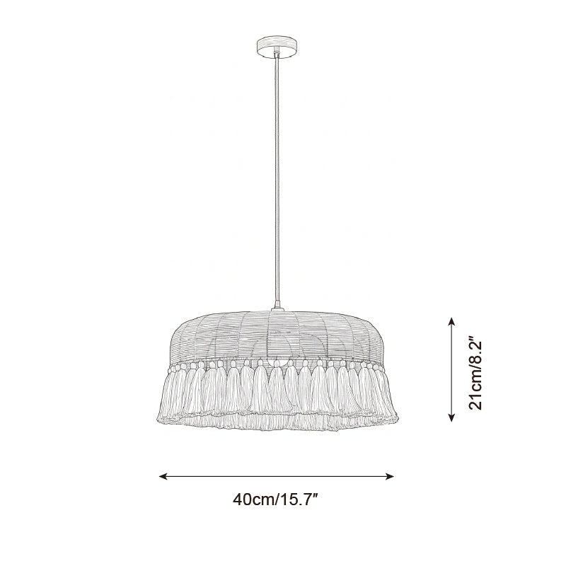 Lampa wisząca Tassel