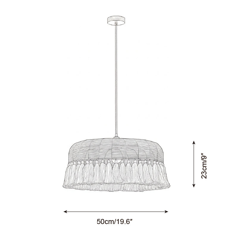 Lampa wisząca Tassel