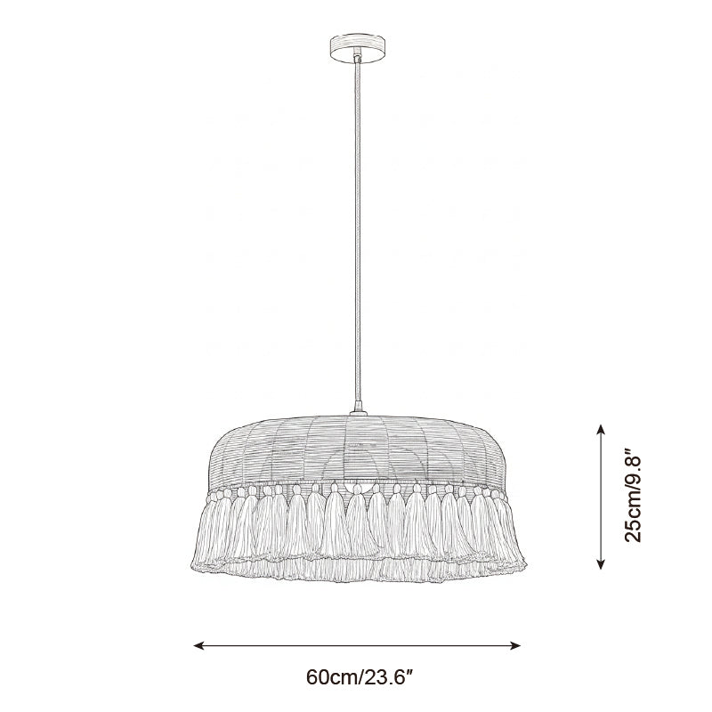 Lampa wisząca Tassel
