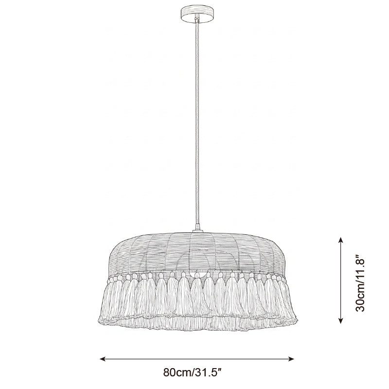 Lampa wisząca Tassel