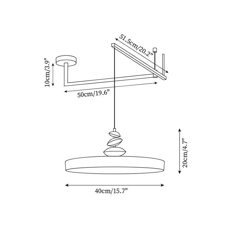 Elland lampa wisząca