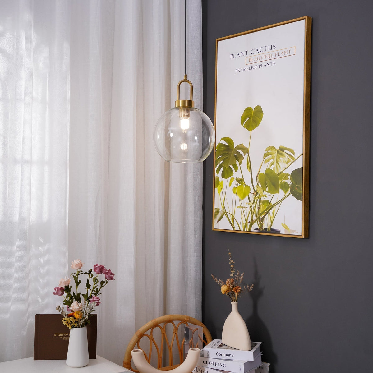 Sevelo lampa wisząca ze szkła matowego