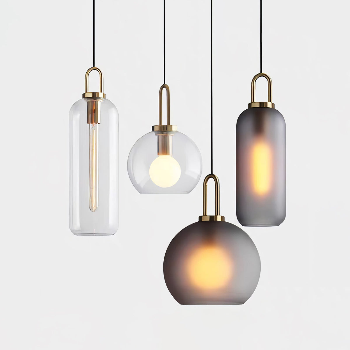 Sevelo lampa wisząca ze szkła matowego