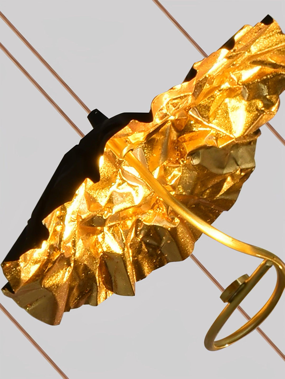 Aureate Cloud Brass Cluster żyrandol