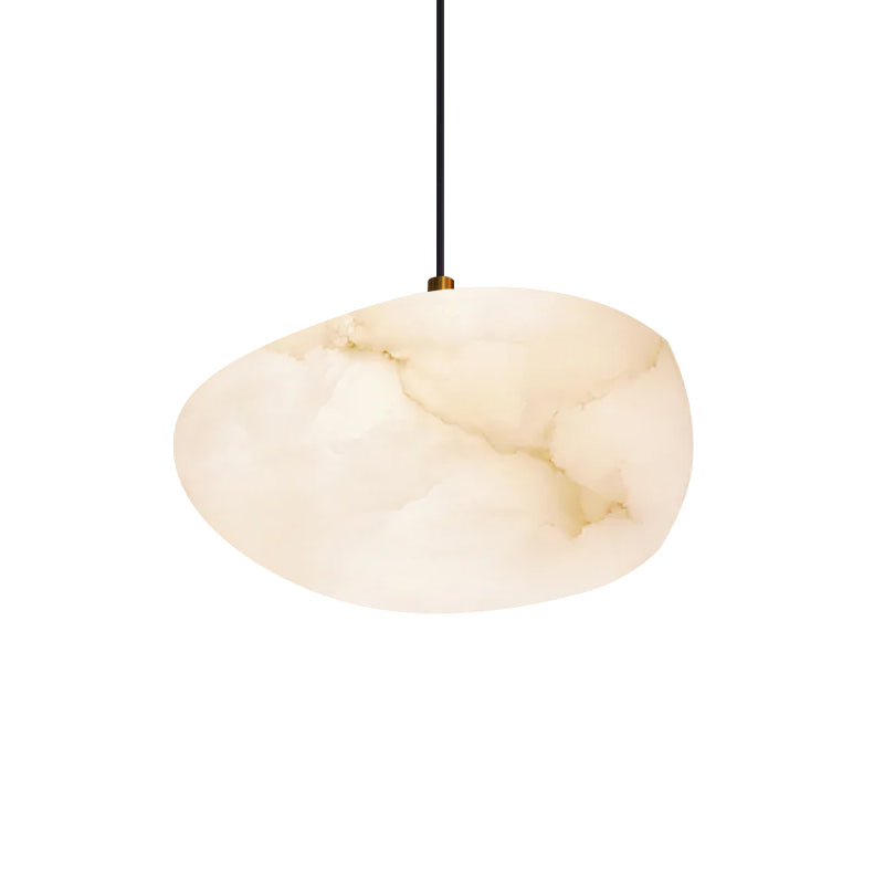 Ralen lampa wisząca Alabaster Miedź Elegancja
