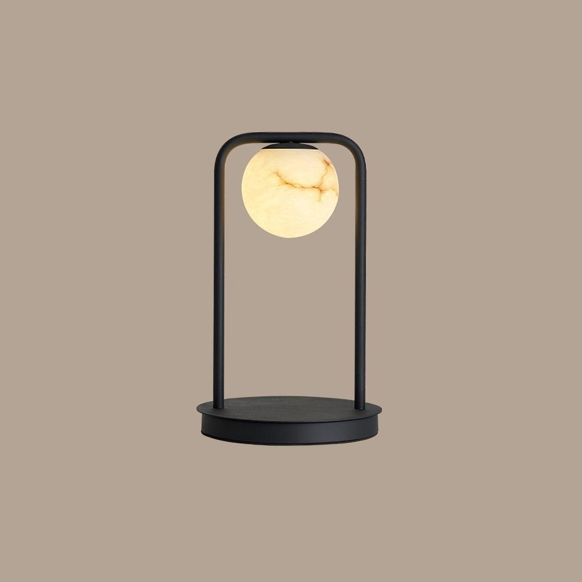 Ulrinus Arch Alabaster lampa stołowa