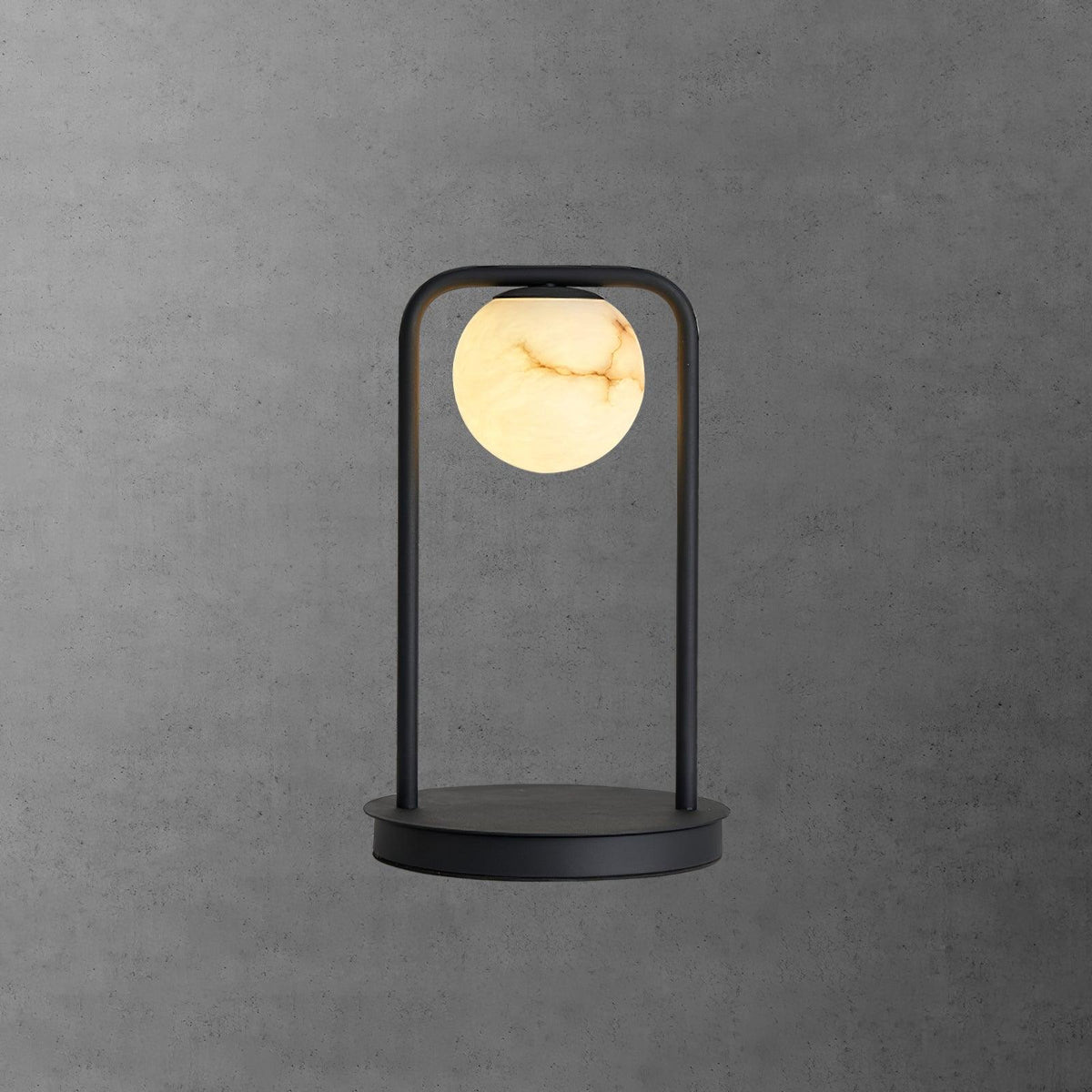 Ulrinus Arch Alabaster lampa stołowa
