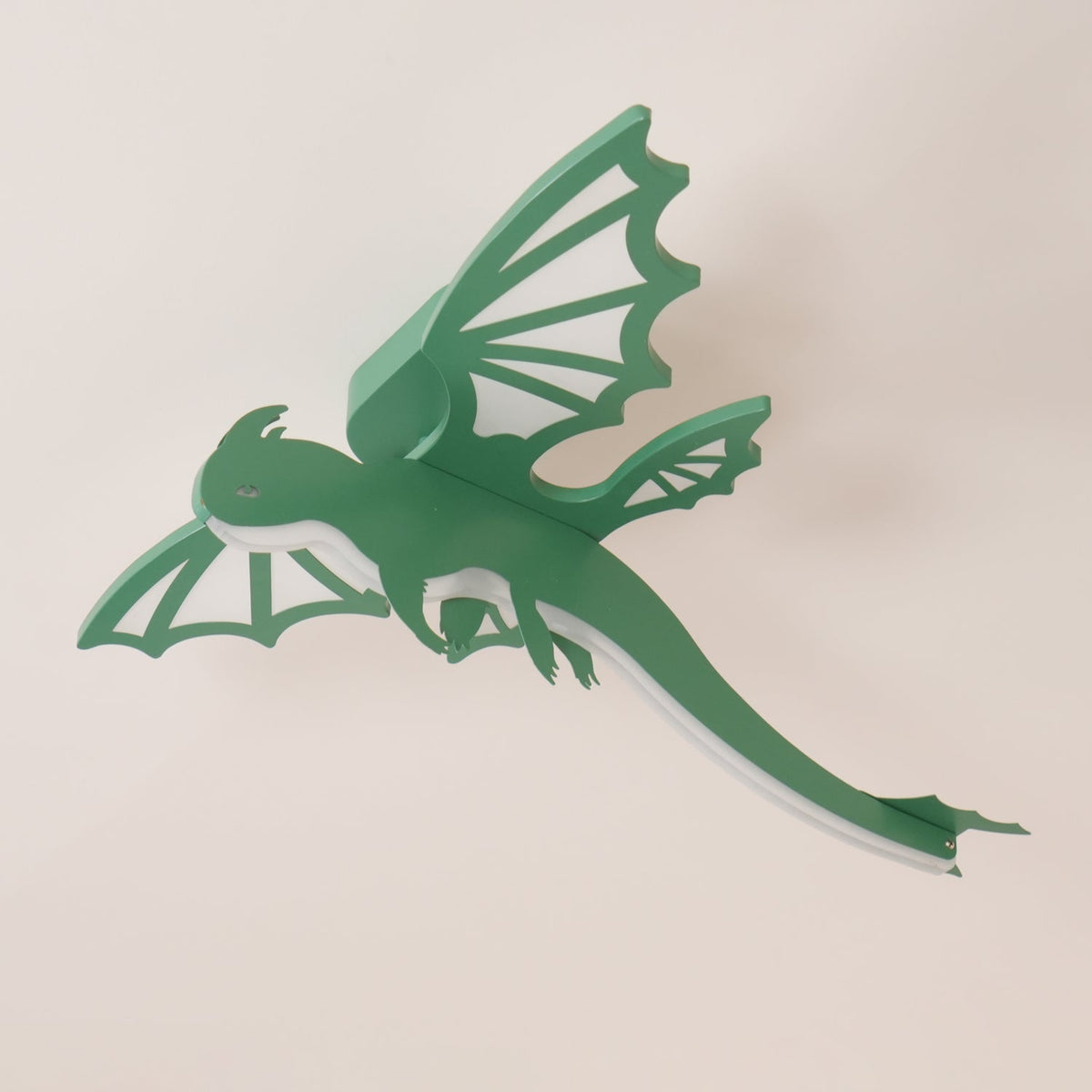 Miriora lampa sufitowa zielony Dinosaur LED