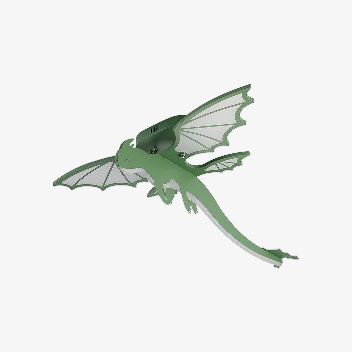 Miriora lampa sufitowa zielony Dinosaur LED