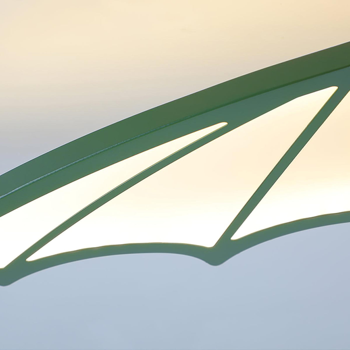 Miriora lampa sufitowa zielony Dinosaur LED