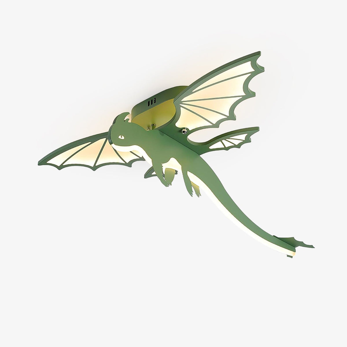 Miriora lampa sufitowa zielony Dinosaur LED