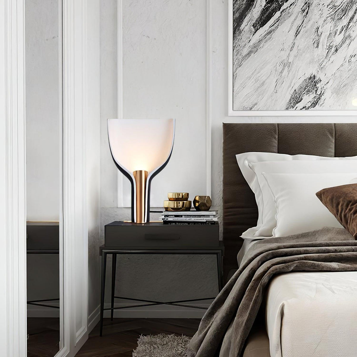 Jett nowoczesna lampa stołowa