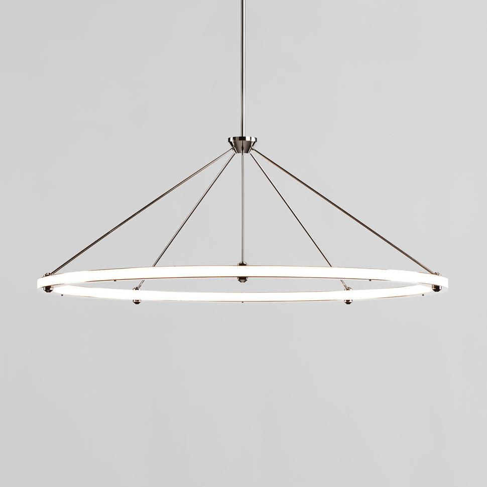 Jald minimalistyczna lampa wisząca w kształcie koła