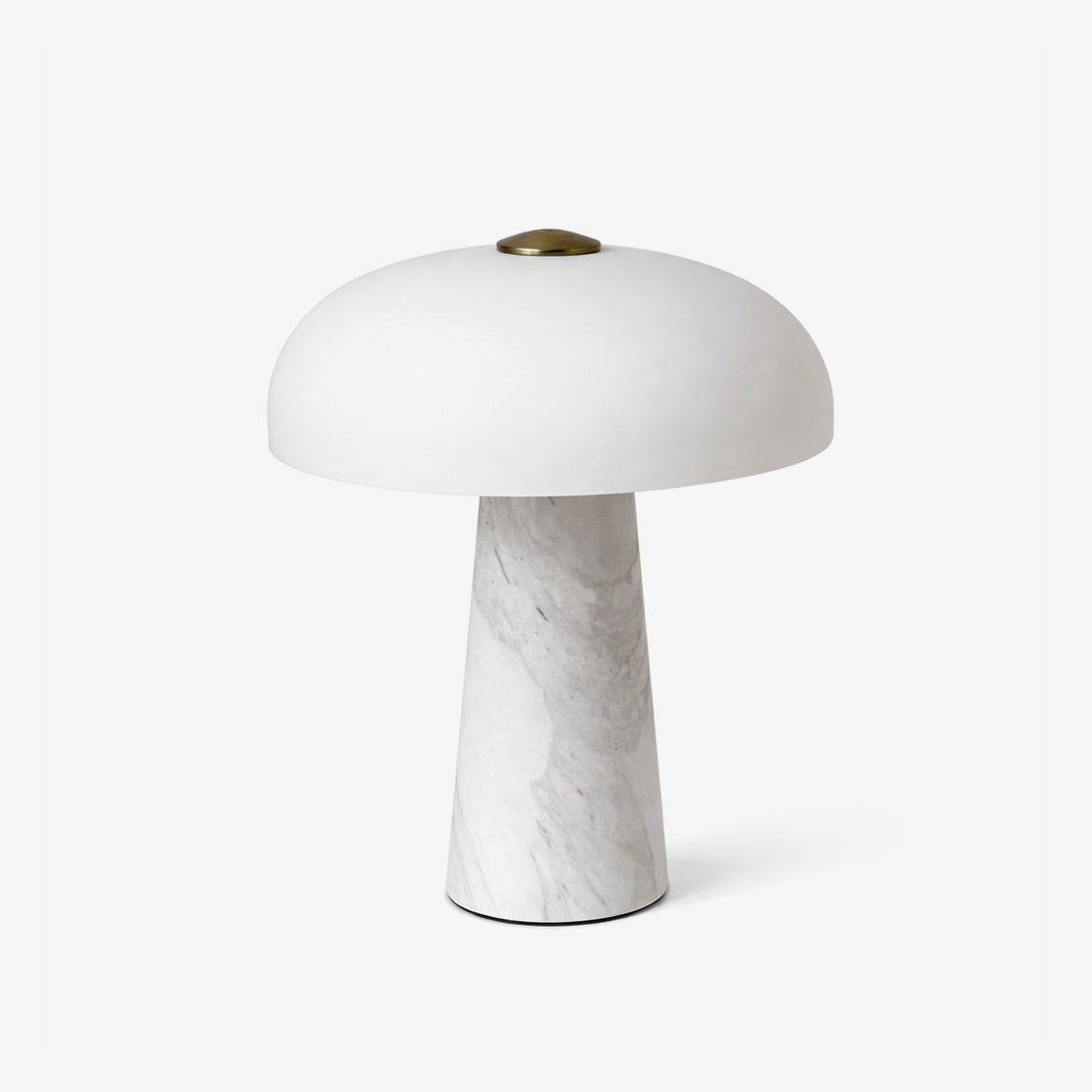 Marbra Haloire lampa stołowa ze szkła i marmuru