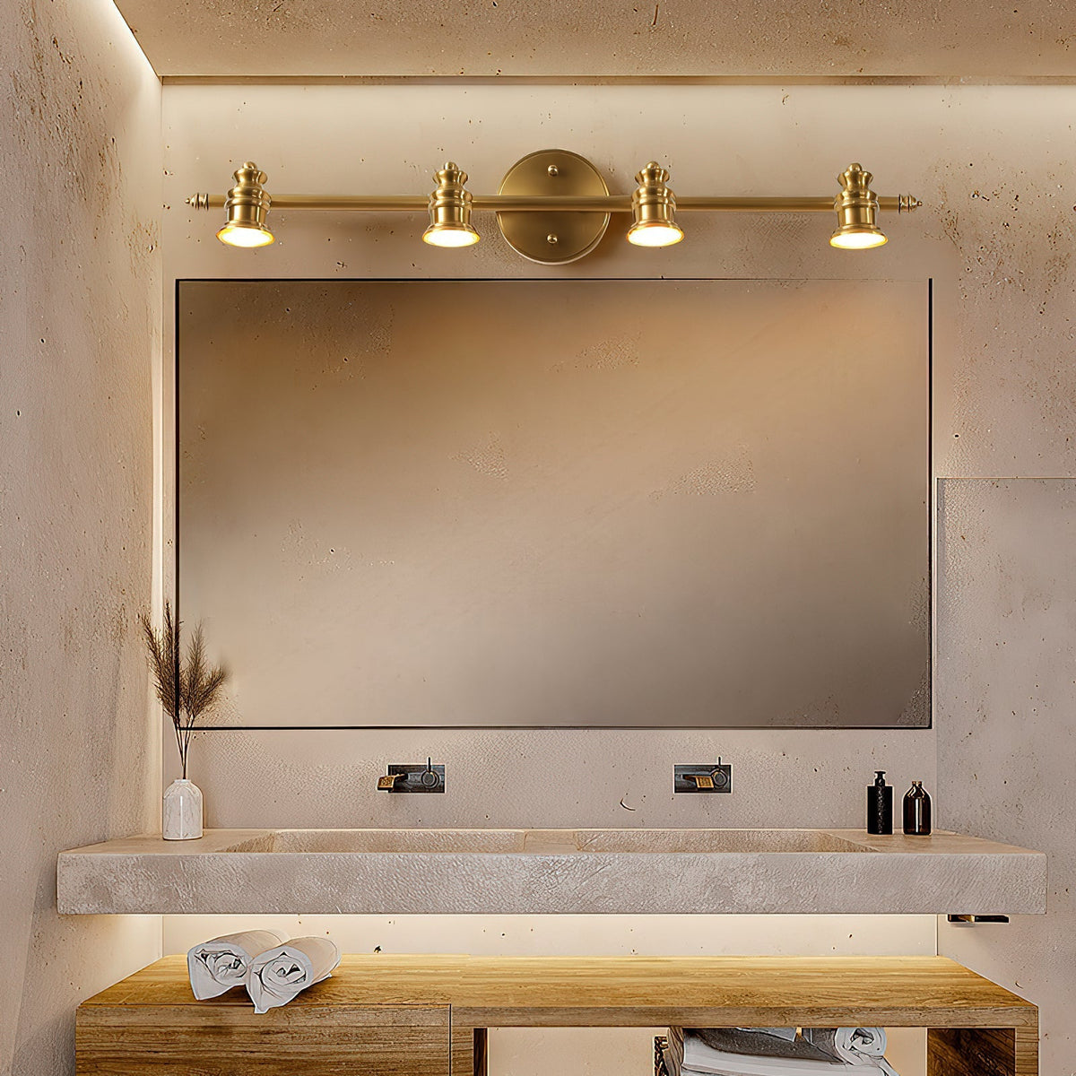 Corten Brass kinkiet