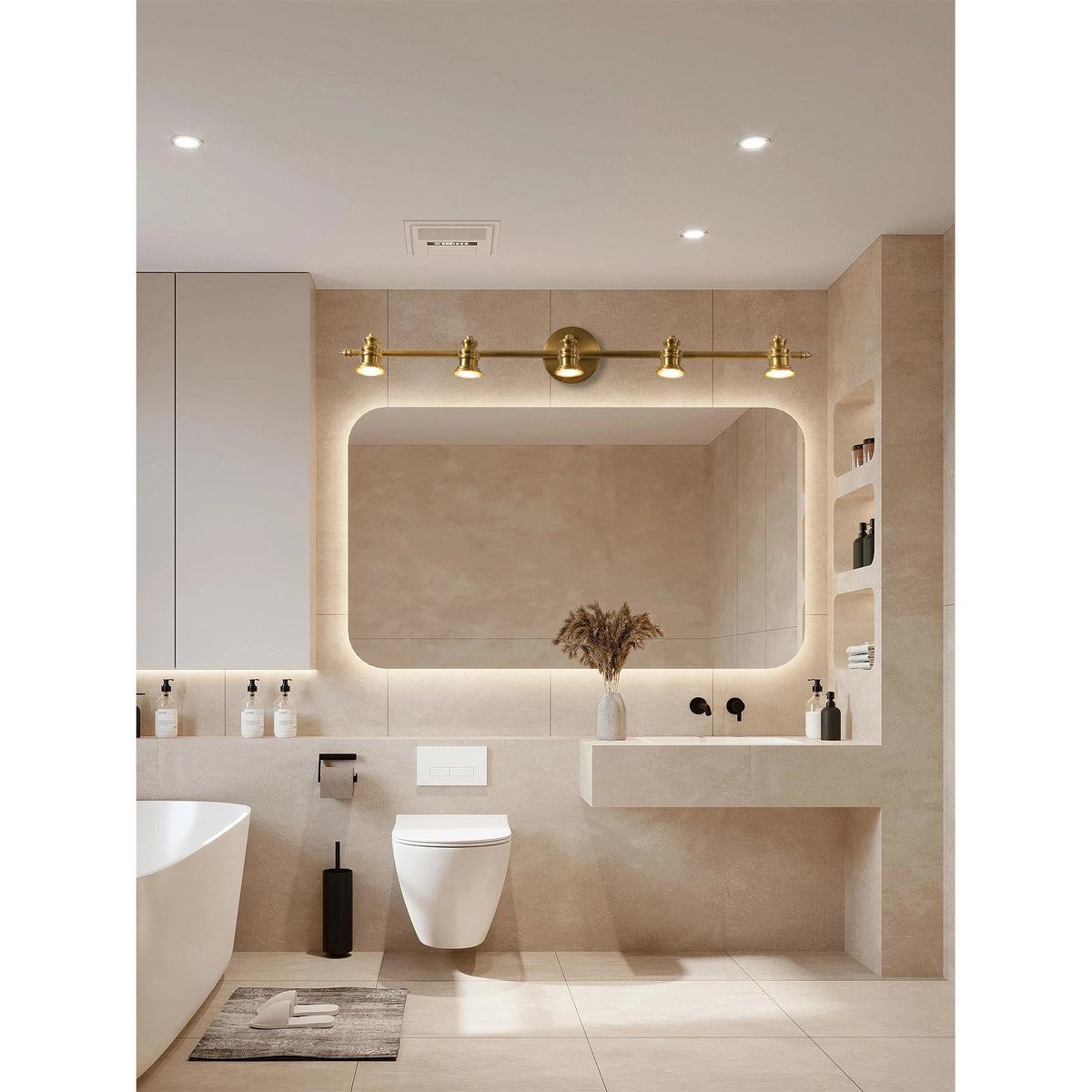 Corten Brass kinkiet