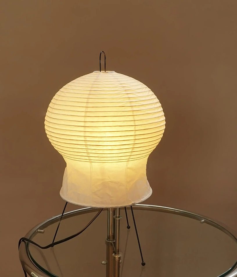 Nras lampa stołowa ze szkła