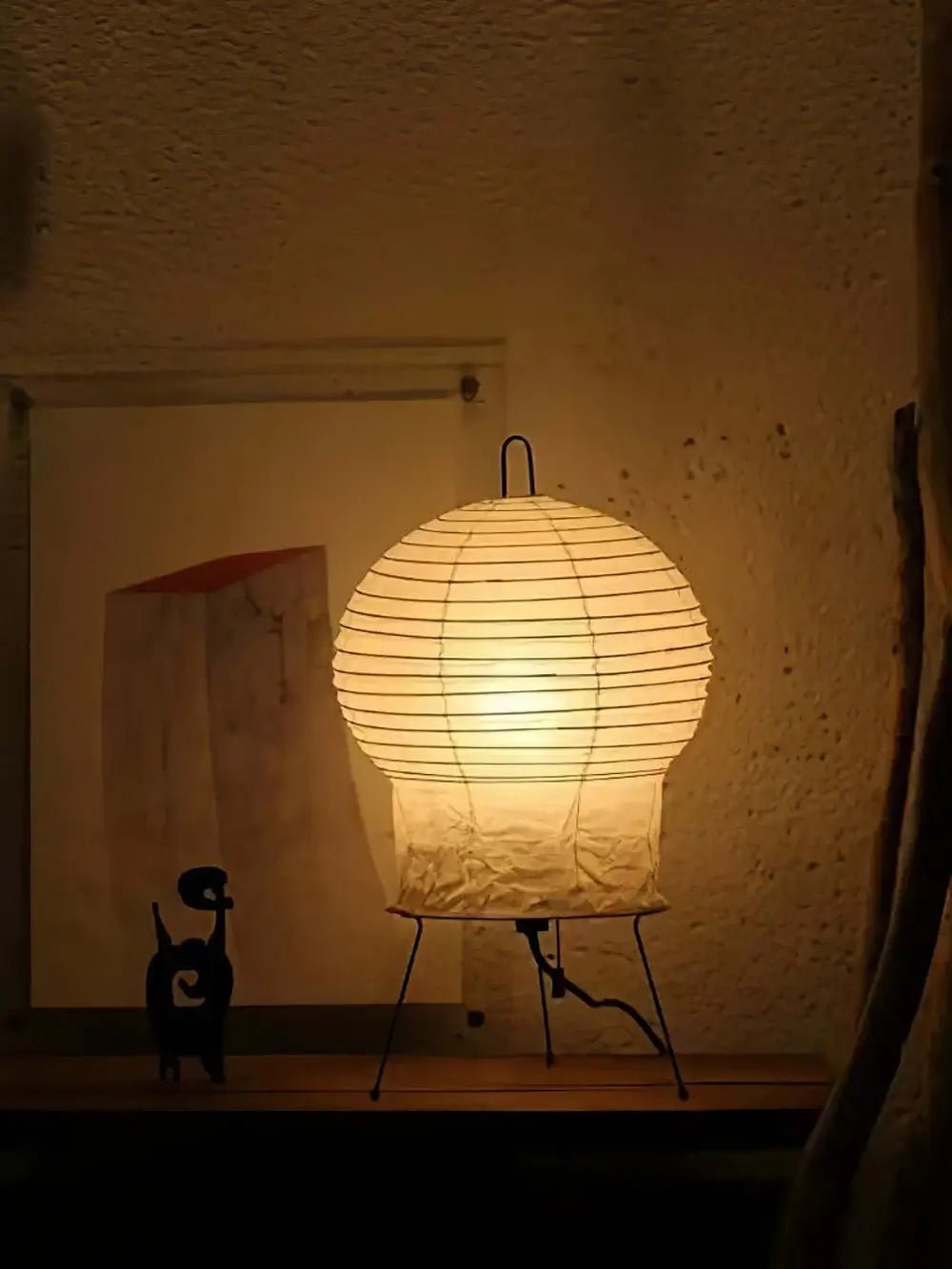 Nras lampa stołowa ze szkła