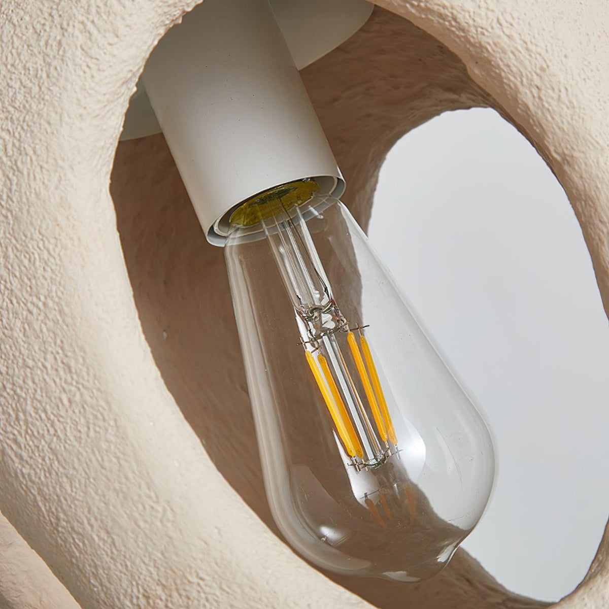 Evenu beżowa artystyczna lampa wisząca