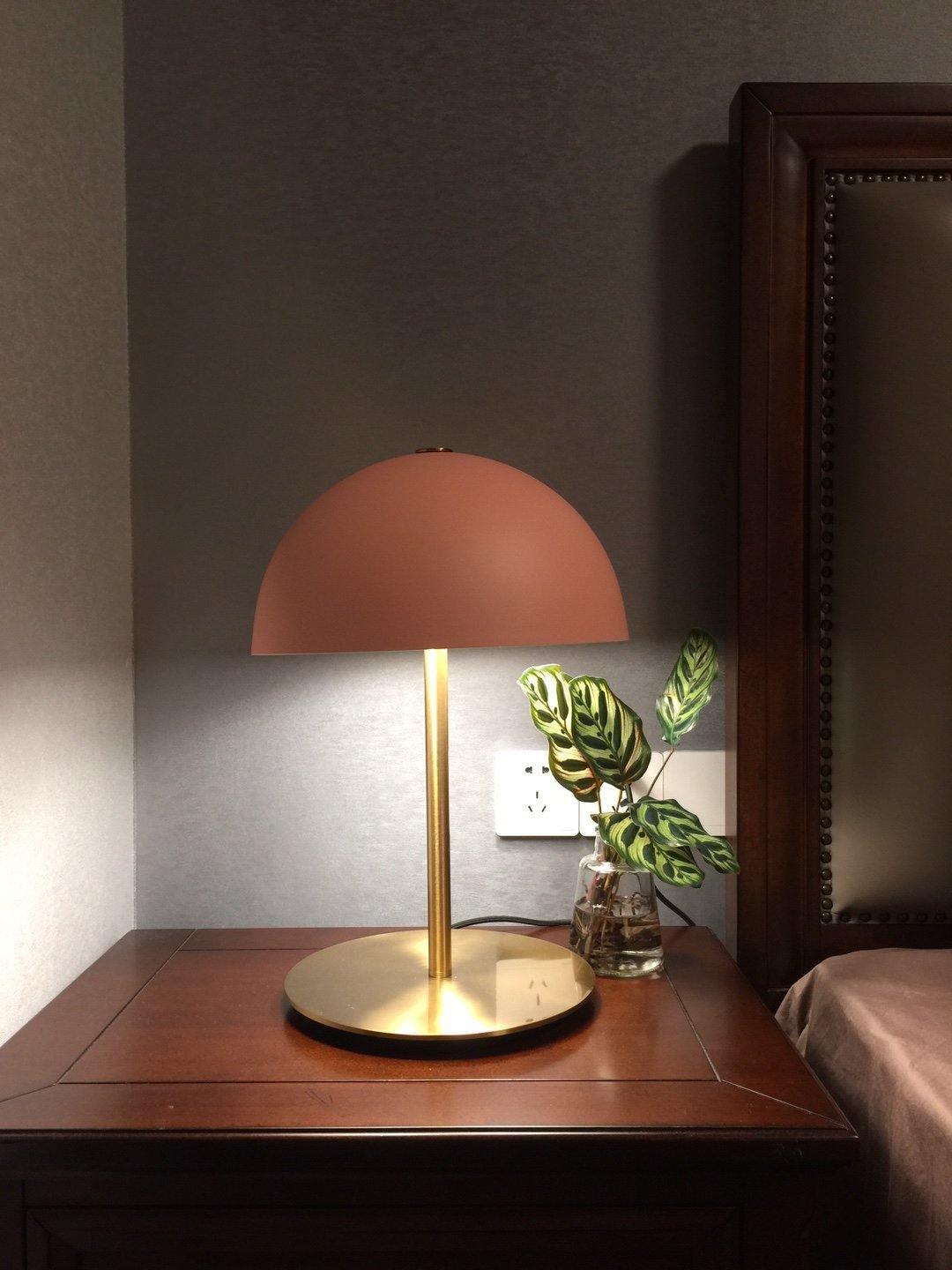 Brioth lampa stołowa ze szkła akrylowego w stylu skandynawskim