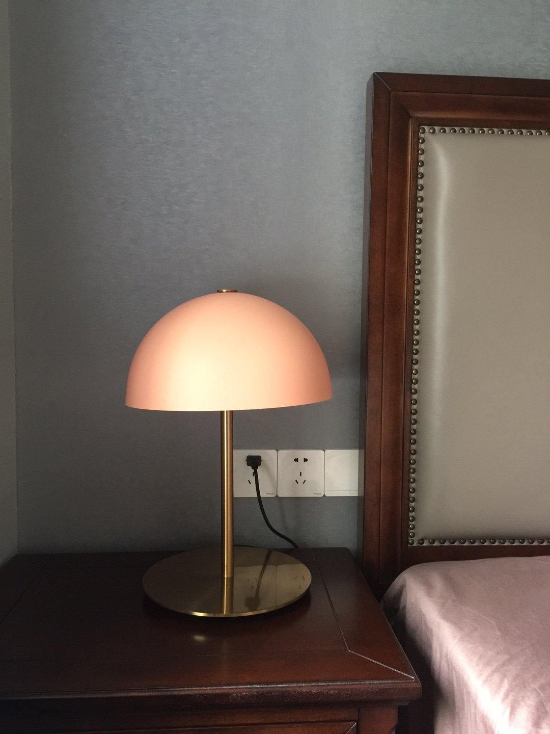 Brioth lampa stołowa ze szkła akrylowego w stylu skandynawskim