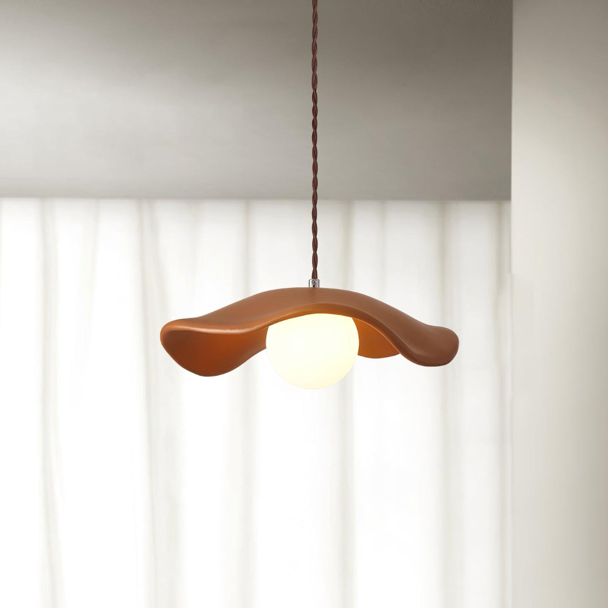 Fluid Organic Hats lampa wisząca ze szkła