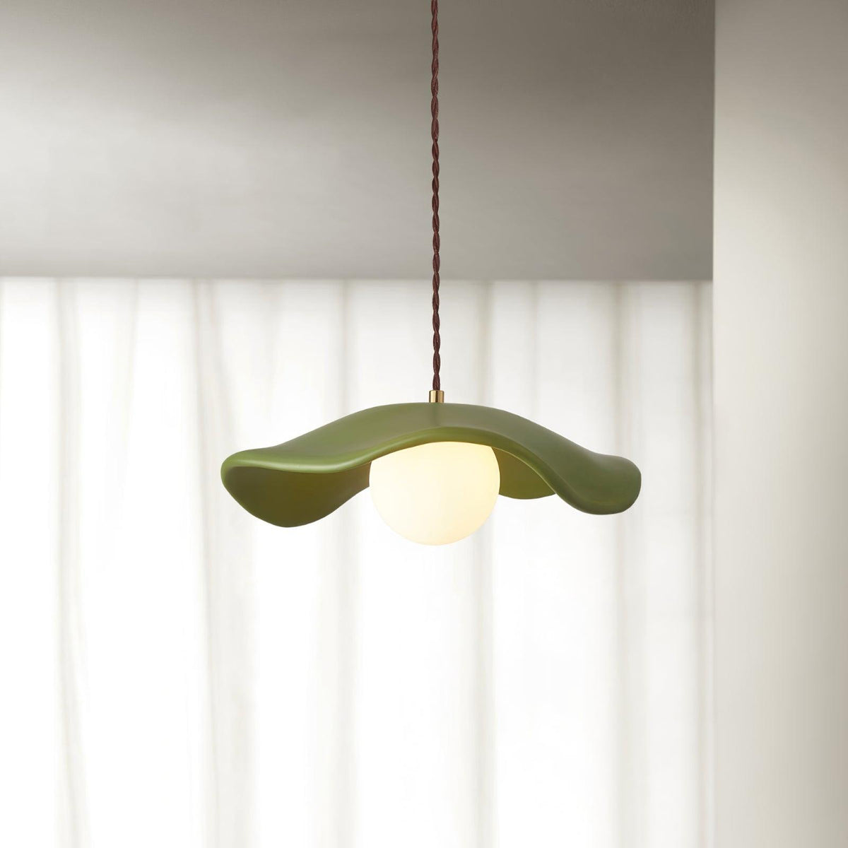 Fluid Organic Hats lampa wisząca ze szkła