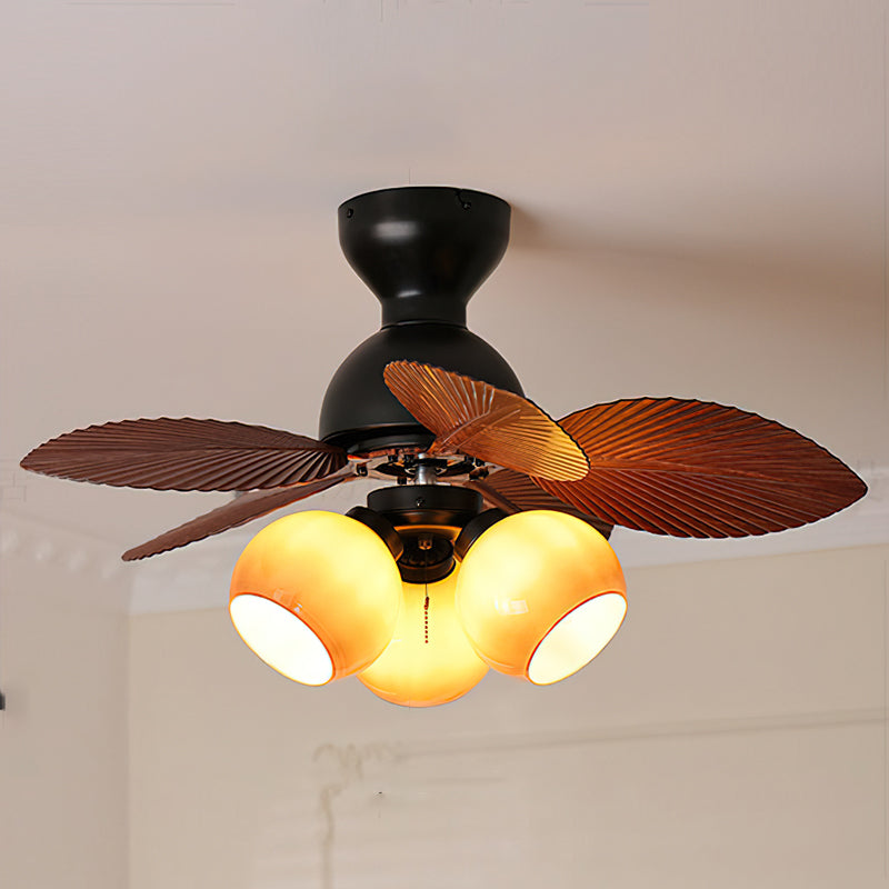 Ambrose wiatrak sufitowy z lampą