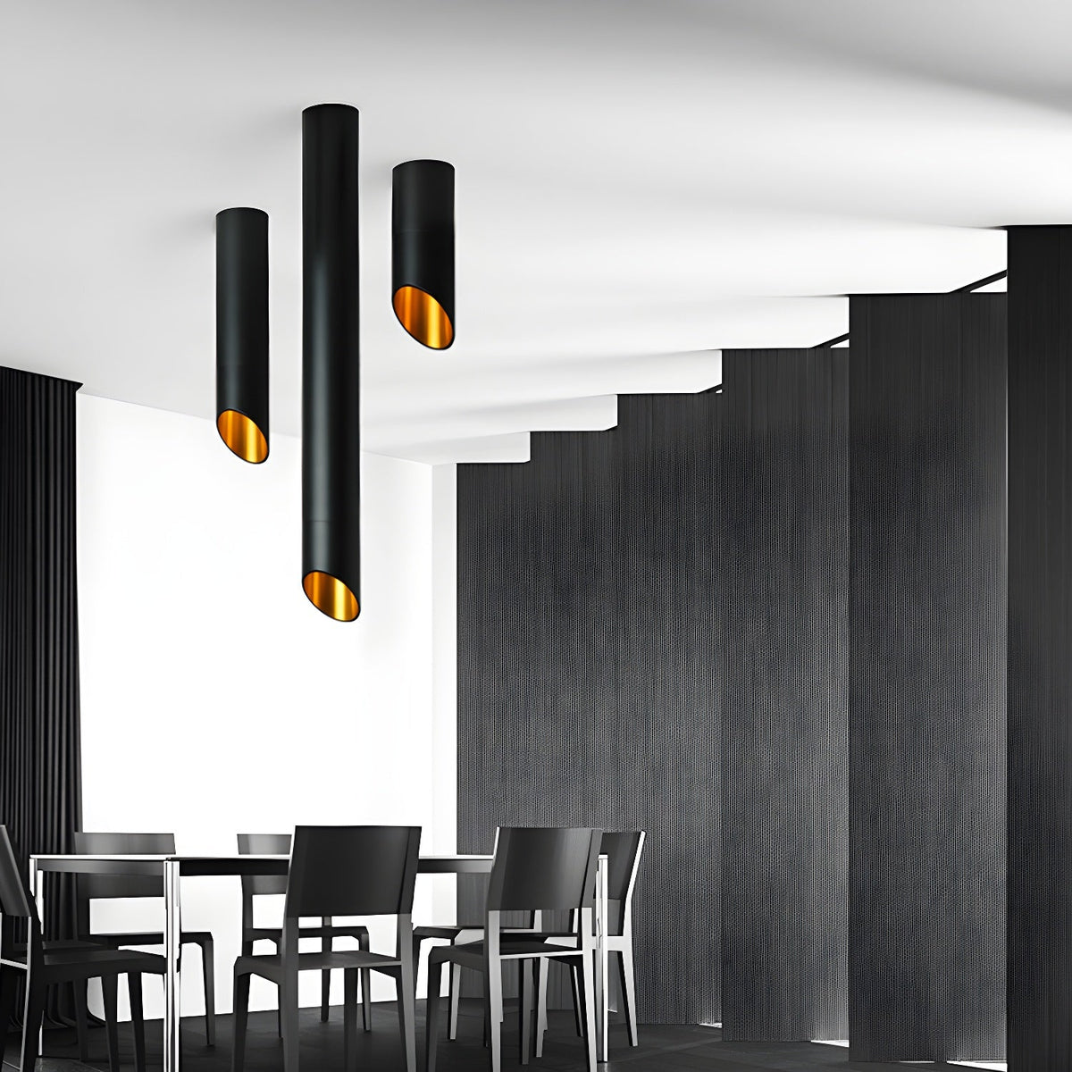 Mirinel nowoczesna minimalistyczna lampa sufitowa w rurze