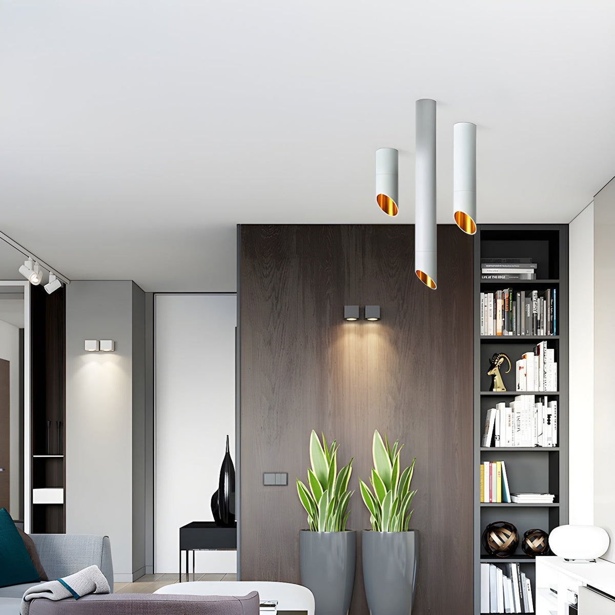 Mirinel nowoczesna minimalistyczna lampa sufitowa w rurze