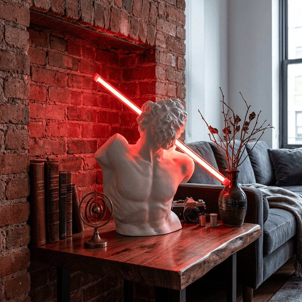 Cassius rzeźbiona lampa stołowa