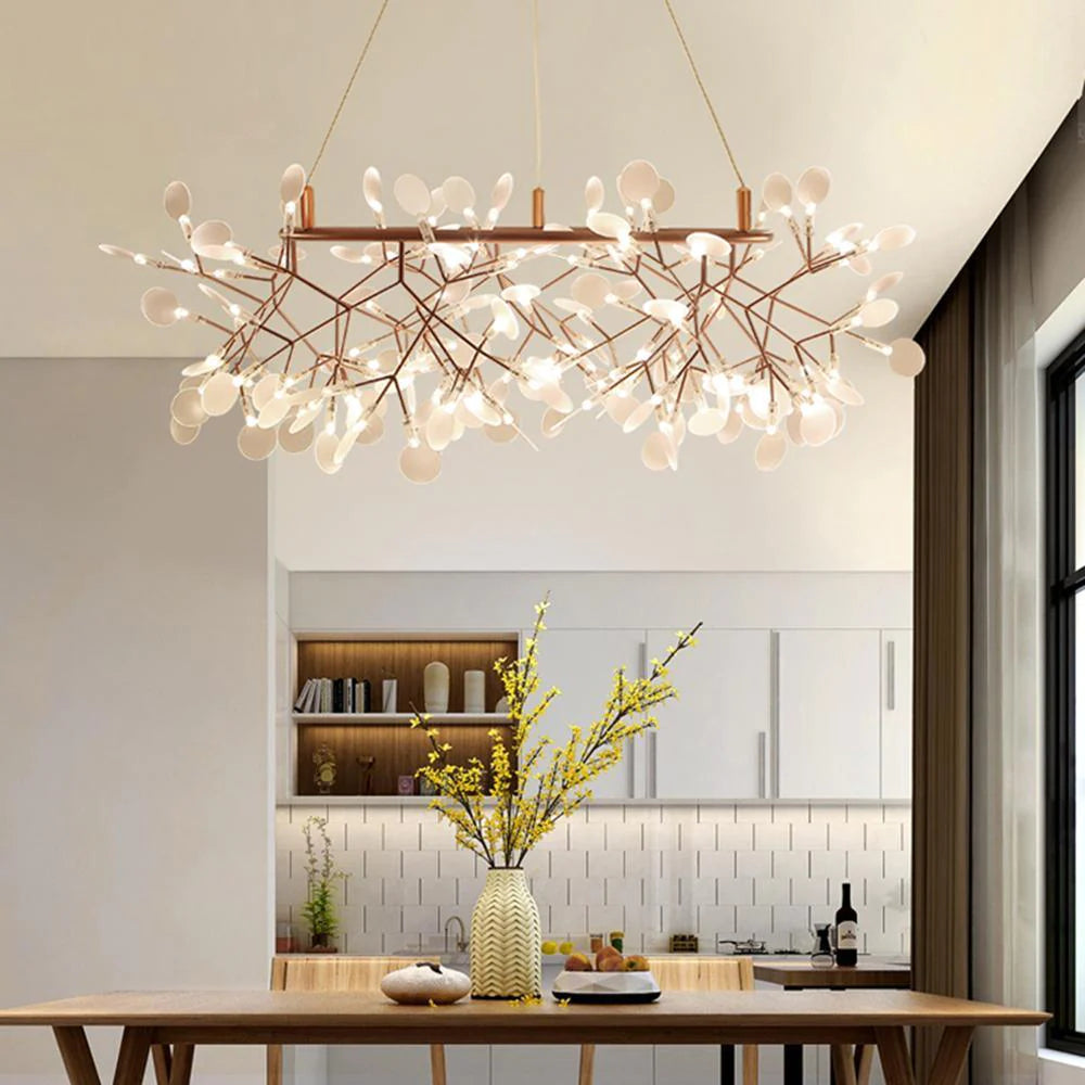 Lior żyrandol w stylu Art Deco Firefly Unikalny. Salon / Sypialnia