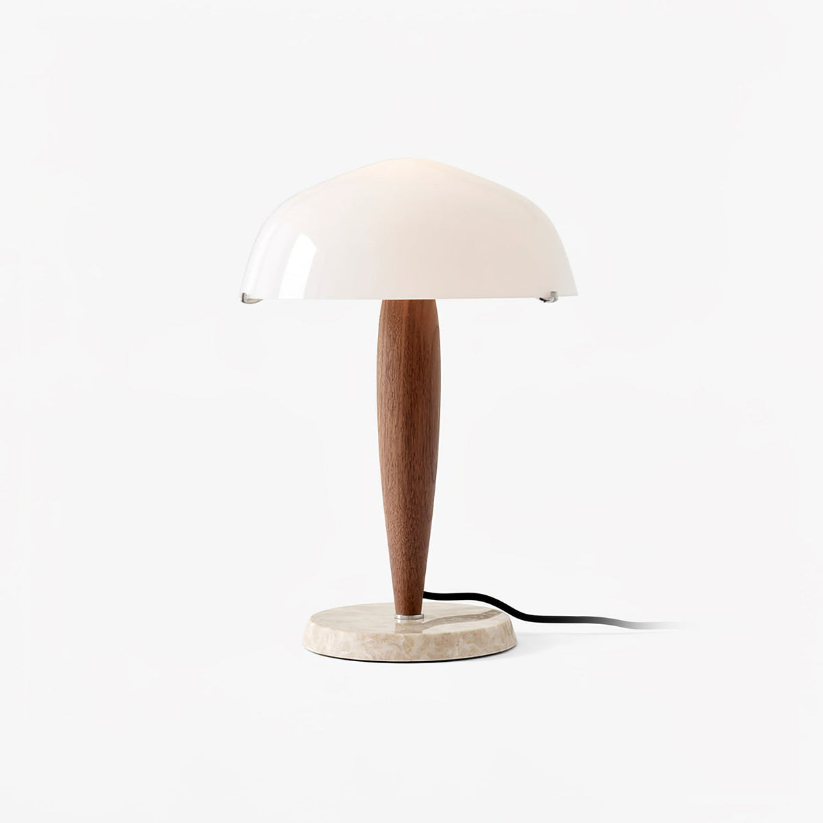 Emerson drewniana lampa stołowa
