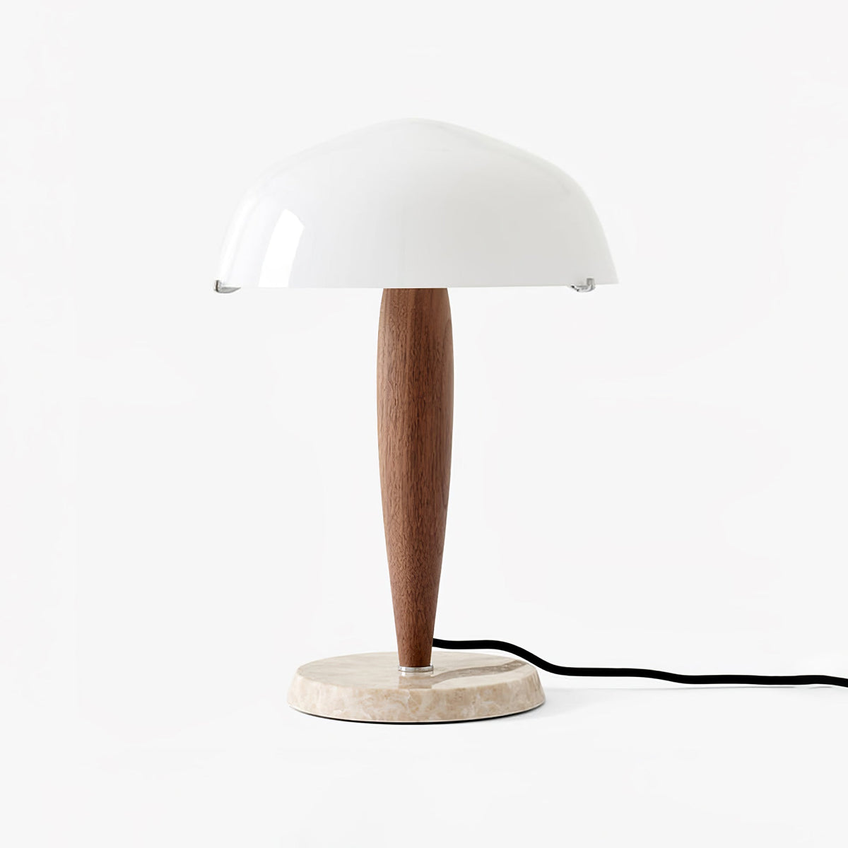 Emerson drewniana lampa stołowa
