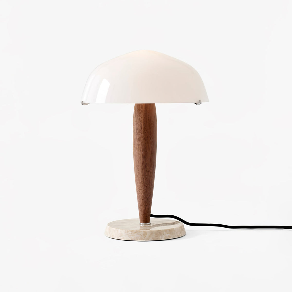 Emerson drewniana lampa stołowa