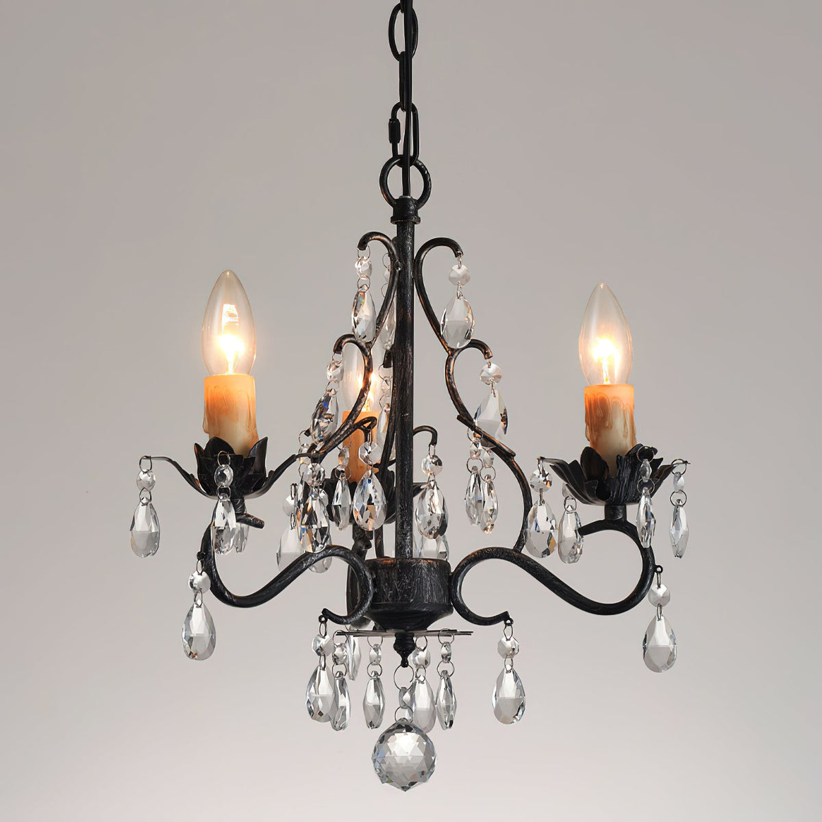 Mardenstone Lampa Wisząca Kryształowy