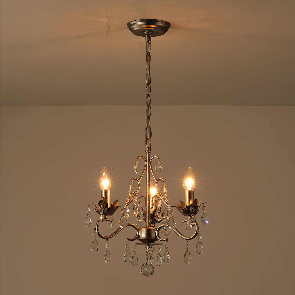 Mardenstone Lampa Wisząca Kryształowy