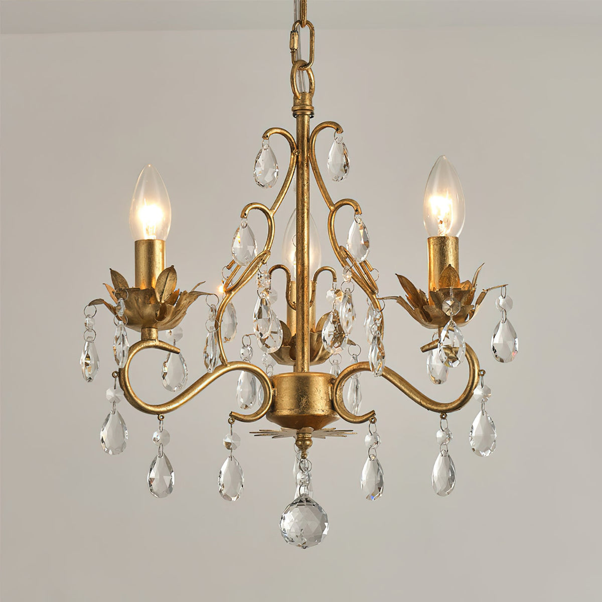 Mardenstone Lampa Wisząca Kryształowy