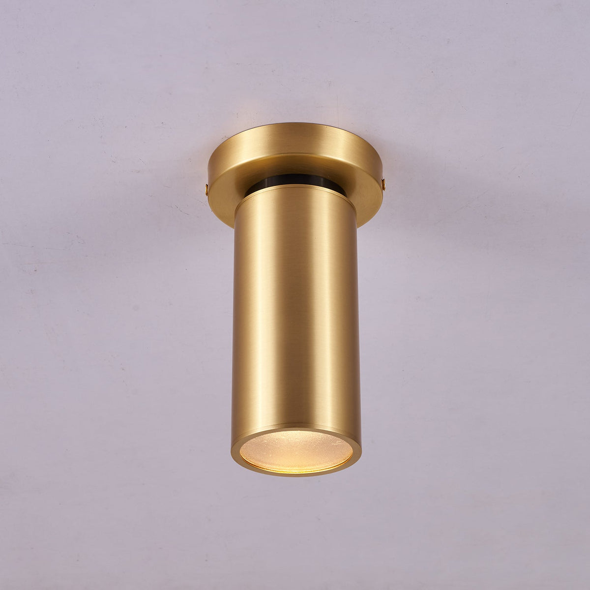 Syloran nowoczesna minimalistyczna lampa sufitowa punktowa z miedzi