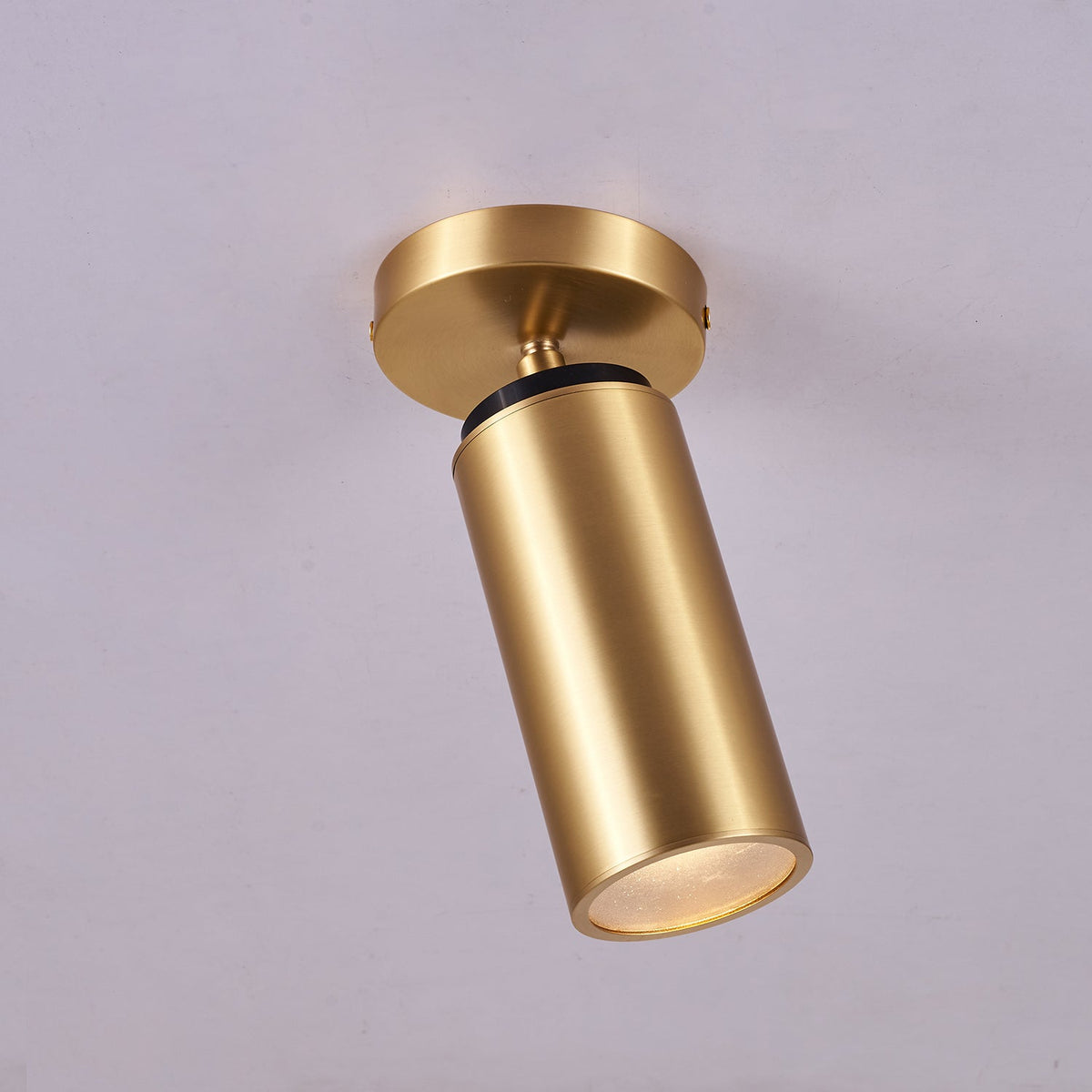 Syloran nowoczesna minimalistyczna lampa sufitowa punktowa z miedzi