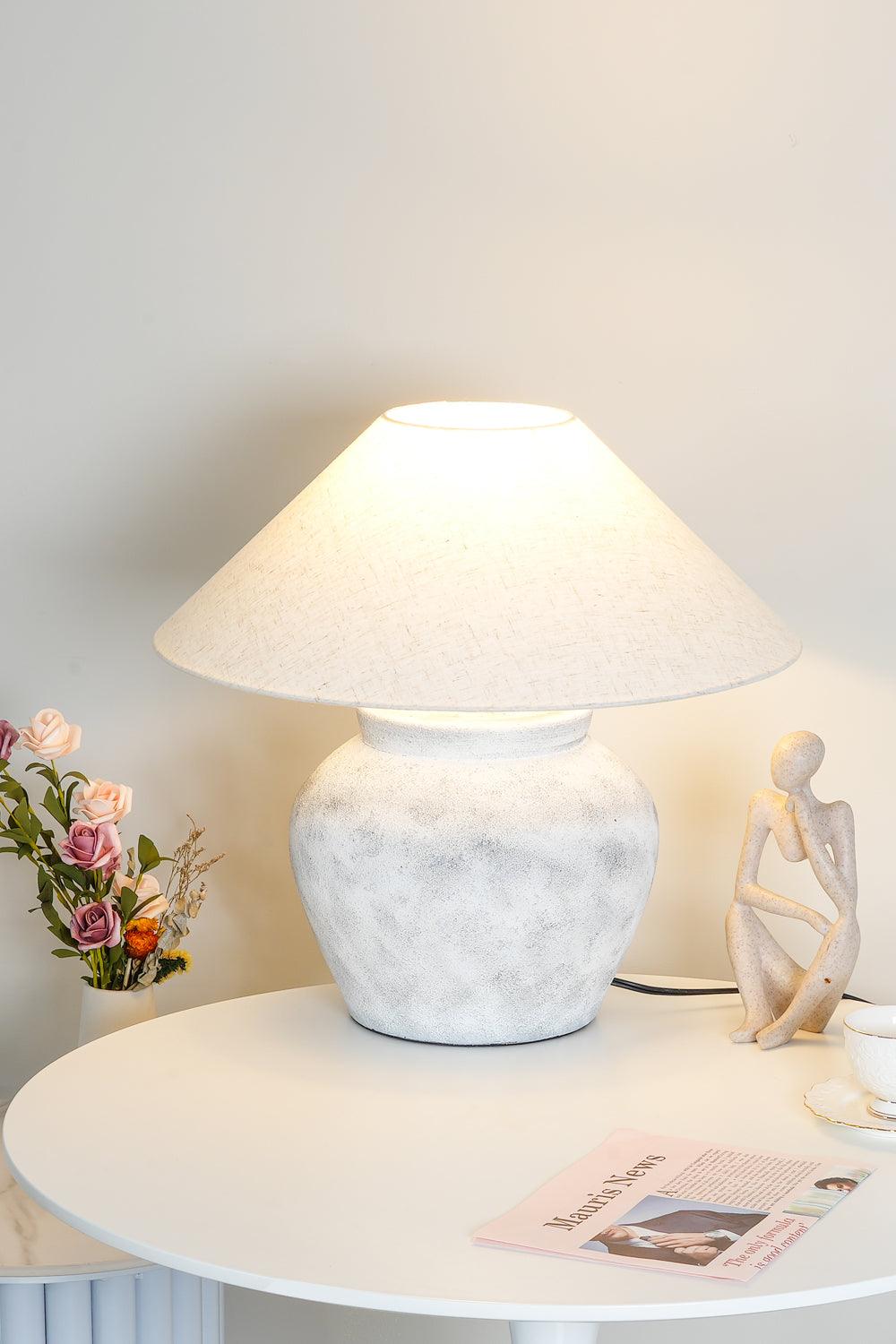 Marenise lampa stołowa ze szkła