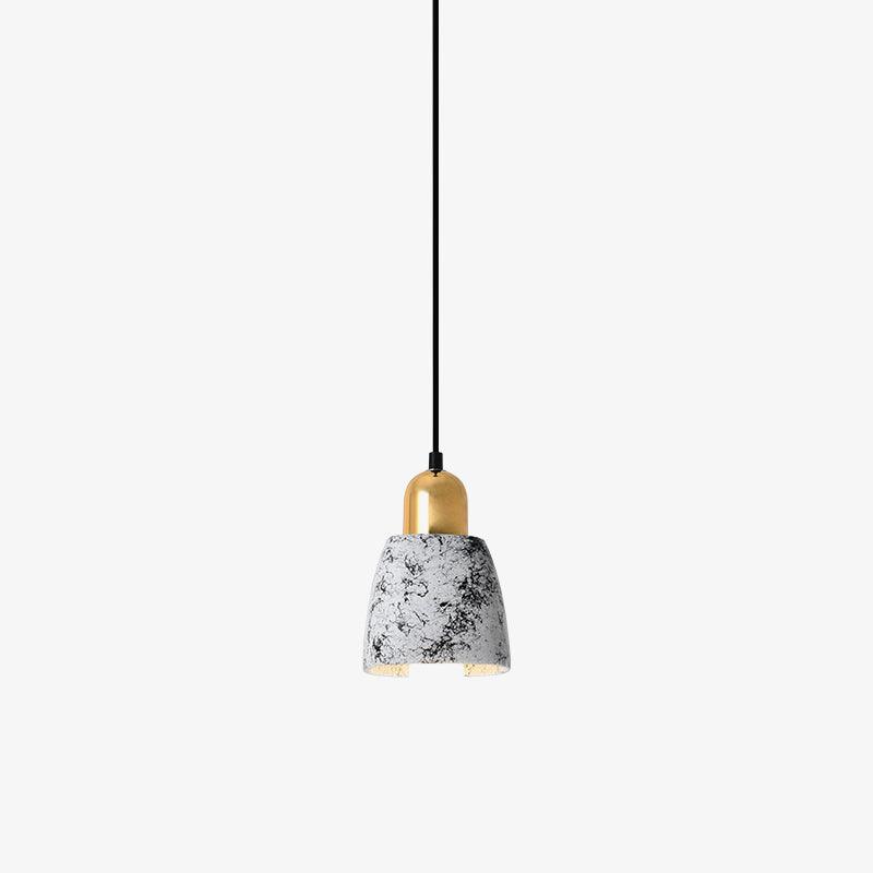 Marble nowoczesny żyrandol wiszący w stylu cementowym