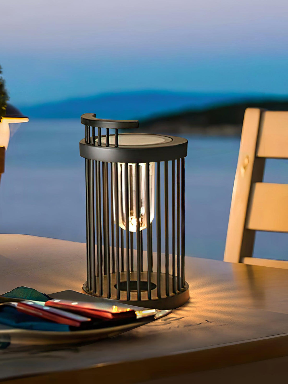 Cage nowoczesna zewnętrzna lampa wisząca z akrylu