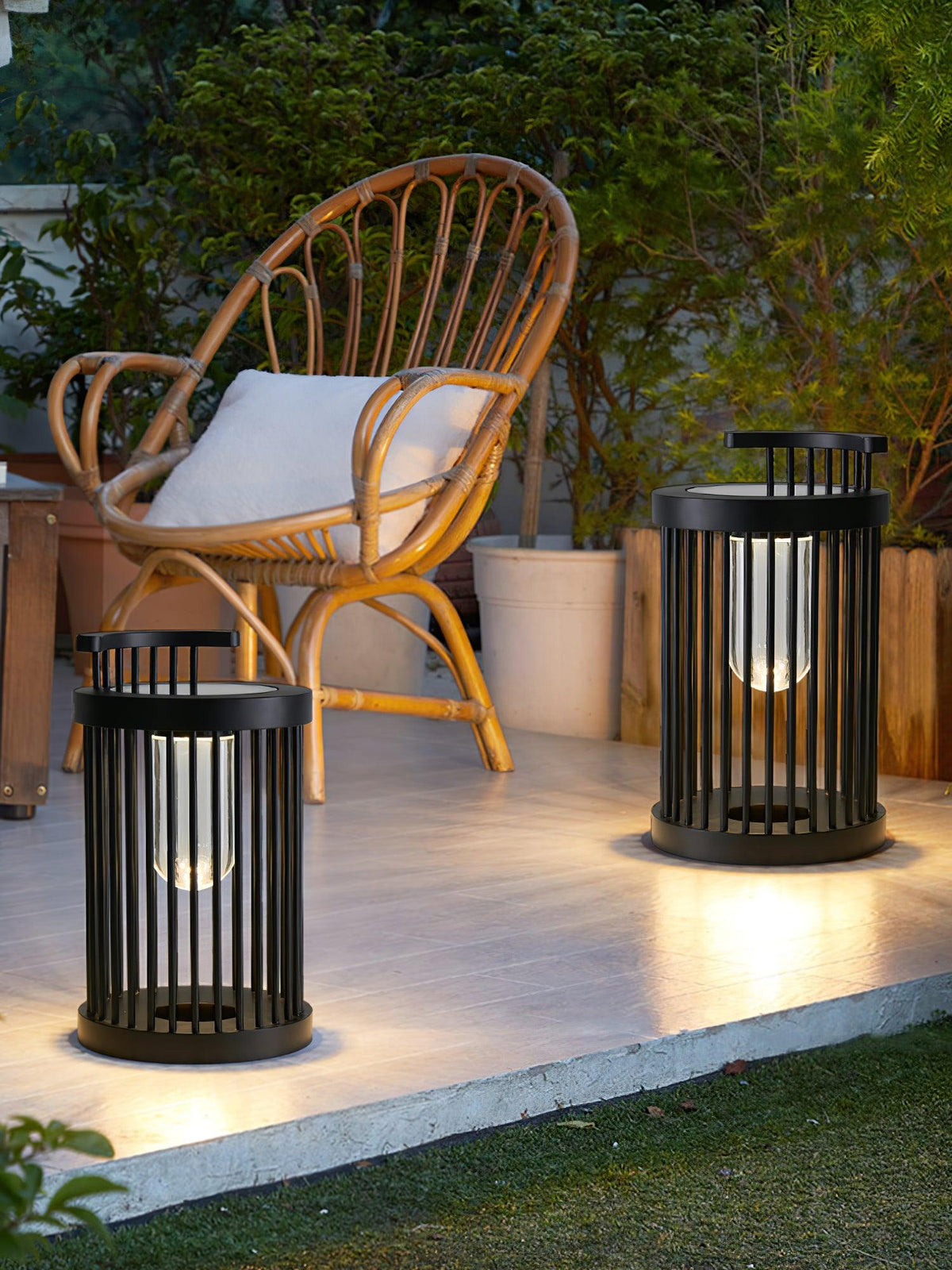Cage nowoczesna zewnętrzna lampa wisząca z akrylu